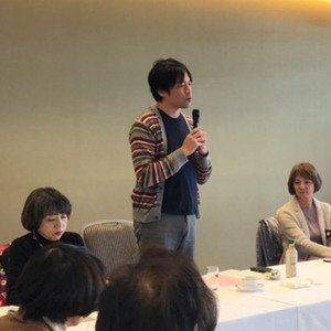 国際ソロプチミスト神戸東例会で、代表山口が講演をしました